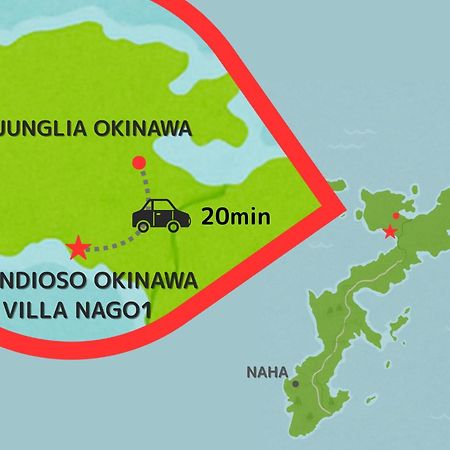 Grandioso Okinawa Villa Nago 1 - Vacation Stay 9485 Bagian luar foto